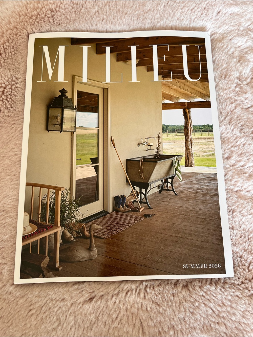 MILIEU Magazine Summer 2026 Luxury Interior Design Home Decor NEW Neutral Classy